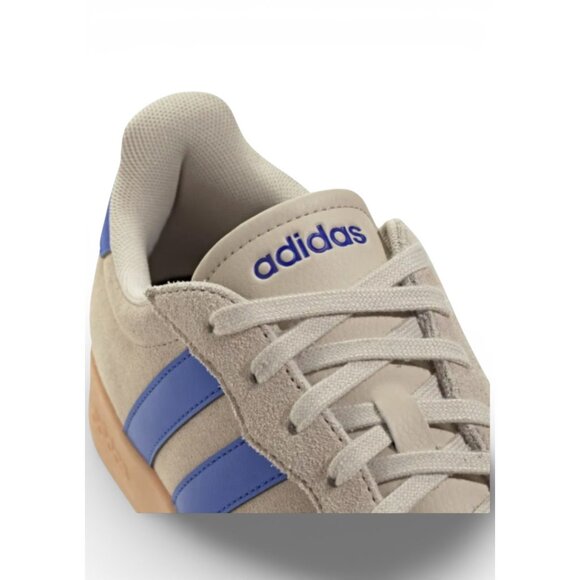 Adidas Barreda Sneaker Mens 10 Beige Blue Suede Gum Sole Casual NIB main image 5